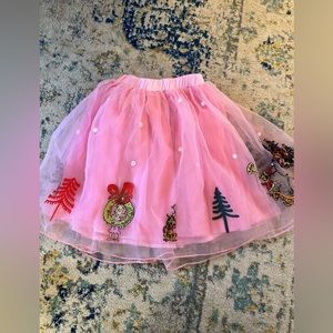 Grinch tulle skirt Hanna Andersson